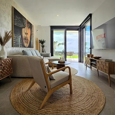 Boho In Polop, Heated Private Pool, Sea & Mountain Views *