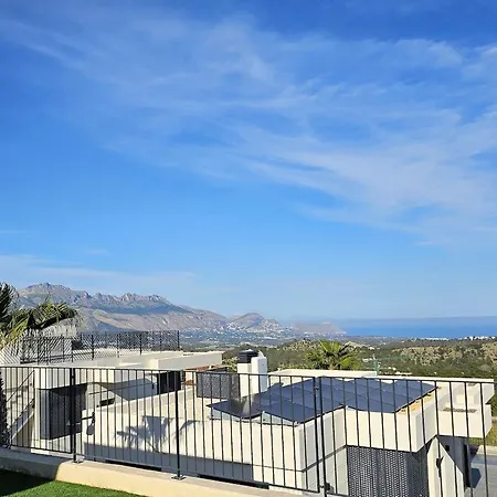 Willa Boho In Polop, Heated Private Pool, Sea & Mountain Views Polop