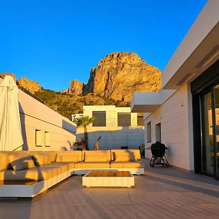 Boho In Polop, Heated Private Pool, Sea & Mountain Views Willa *