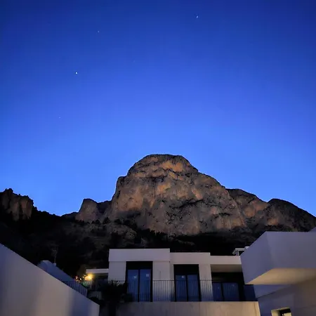 Willa Boho In Polop, Heated Private Pool, Sea & Mountain Views *